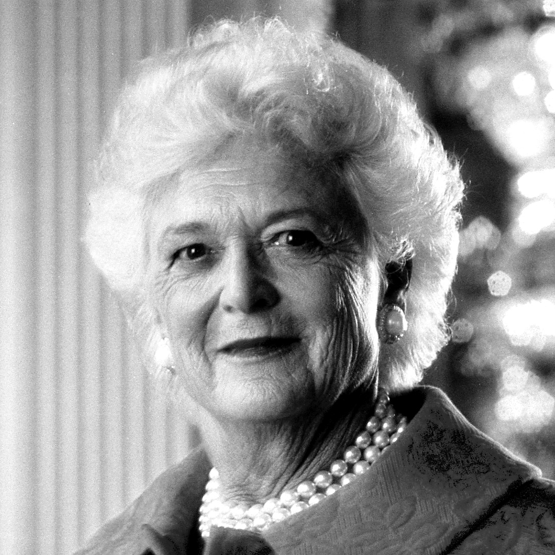 Portrait of Barbara Pierce Bush