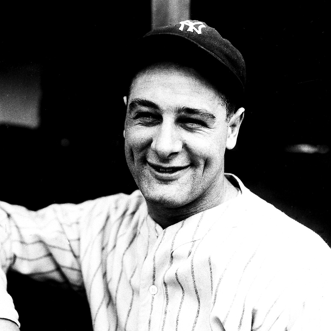 Portrait of Lou Gehrig