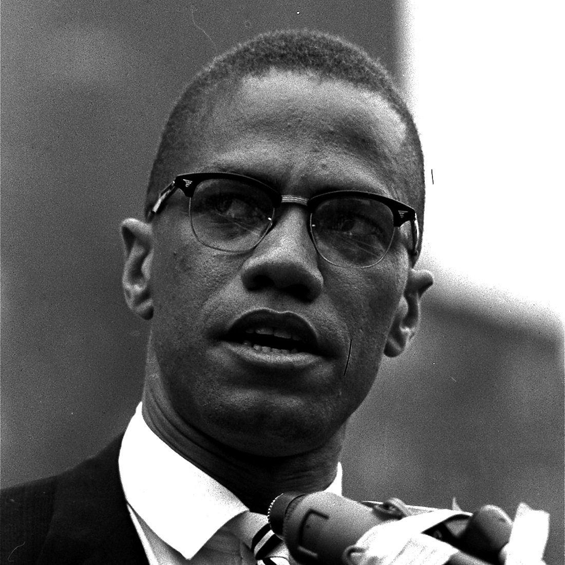 Portrait of Malcolm X